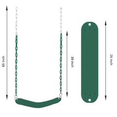 NOSTIFY heavy-duty 66-inch iron chain supports safe, durable hanging