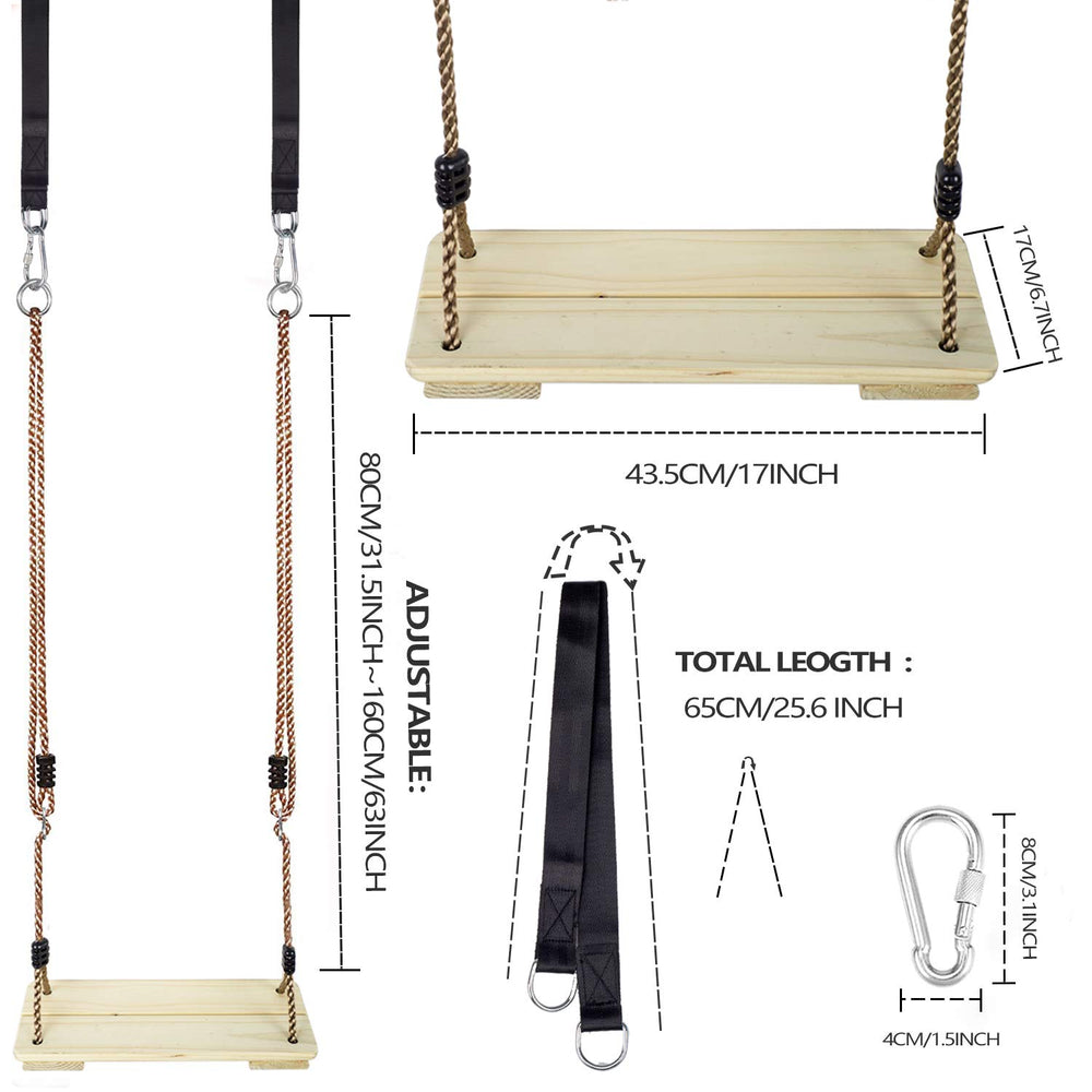 NOSTIFY tree straps setup demonstrates easy, secure hanging on a sturdy branch.