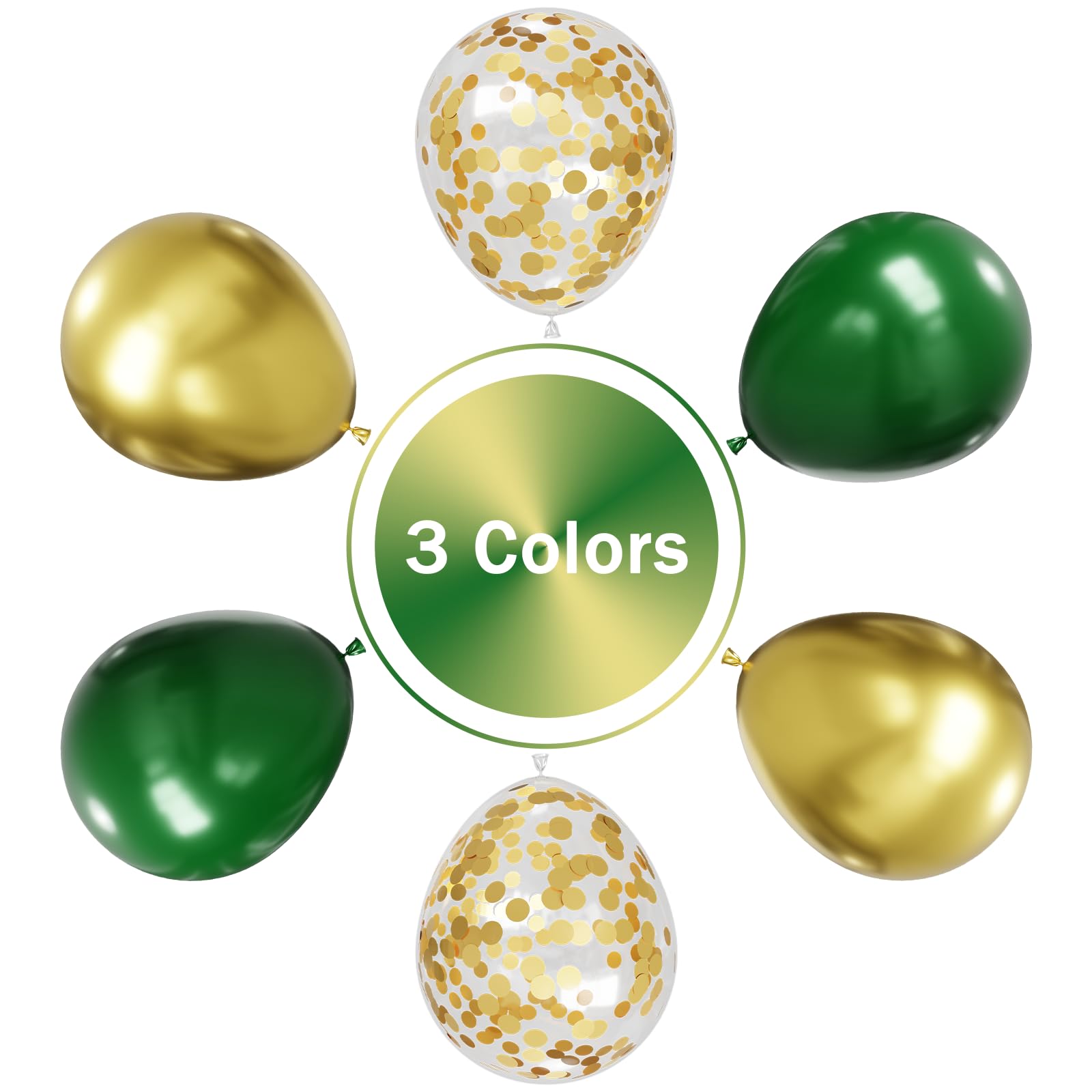 NOT HOME metallic gold 12-inch balloons ideal for glamorous accents.