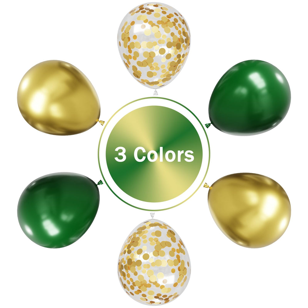 NOT HOME metallic gold 12-inch balloons ideal for glamorous accents.