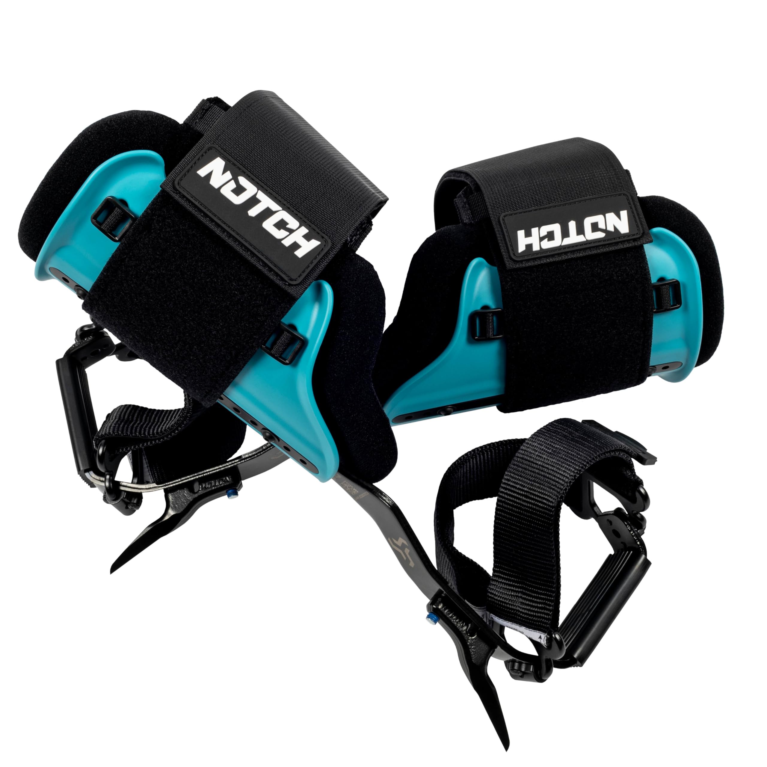 Notch Steel Climbers stirrup grip pad for enhanced grip on branches.