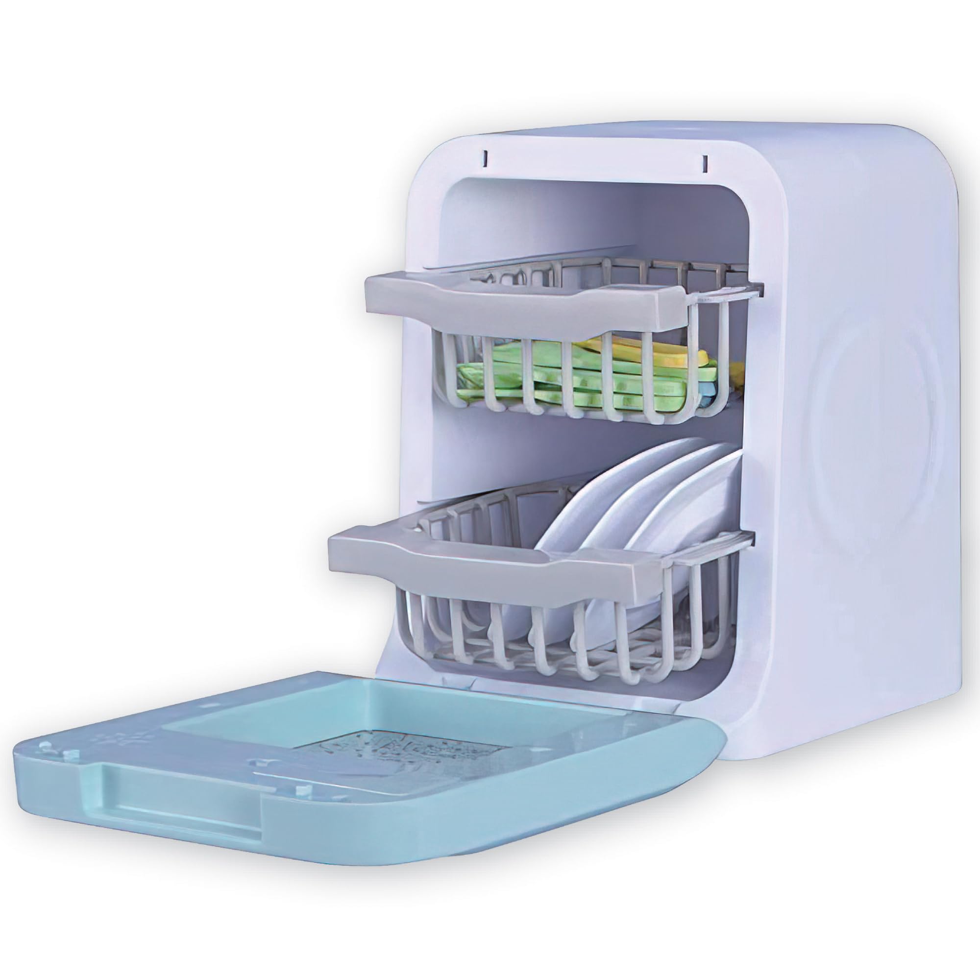 Nothing But Fun Toys My First Dishwasher Playset kid-sized design fits small hands for easy play