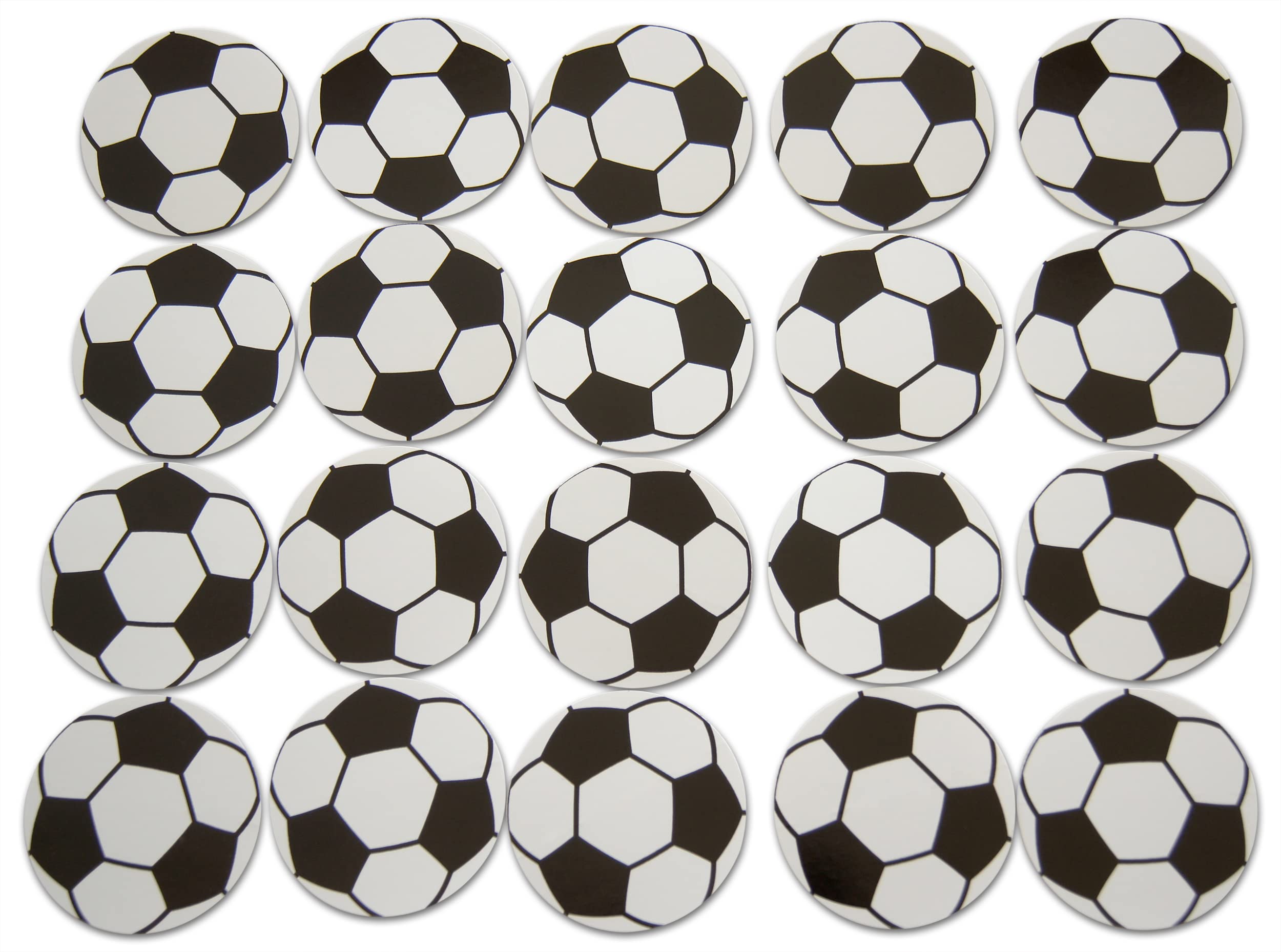 Novel Merk soccer ball decals on laptop add vibrant, year-round sports vibe.