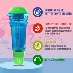 Novelty Place Echo Mic held by a child enabling imaginative vocal play.