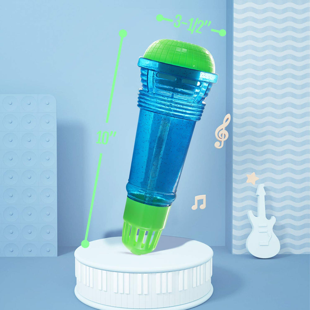 Novelty Place Echo Mic compact handsize fits small hands easily.