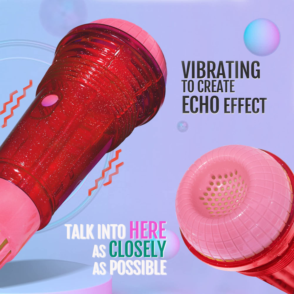 Novelty Place Echo Mic close-up, spring mechanism creates echoes.