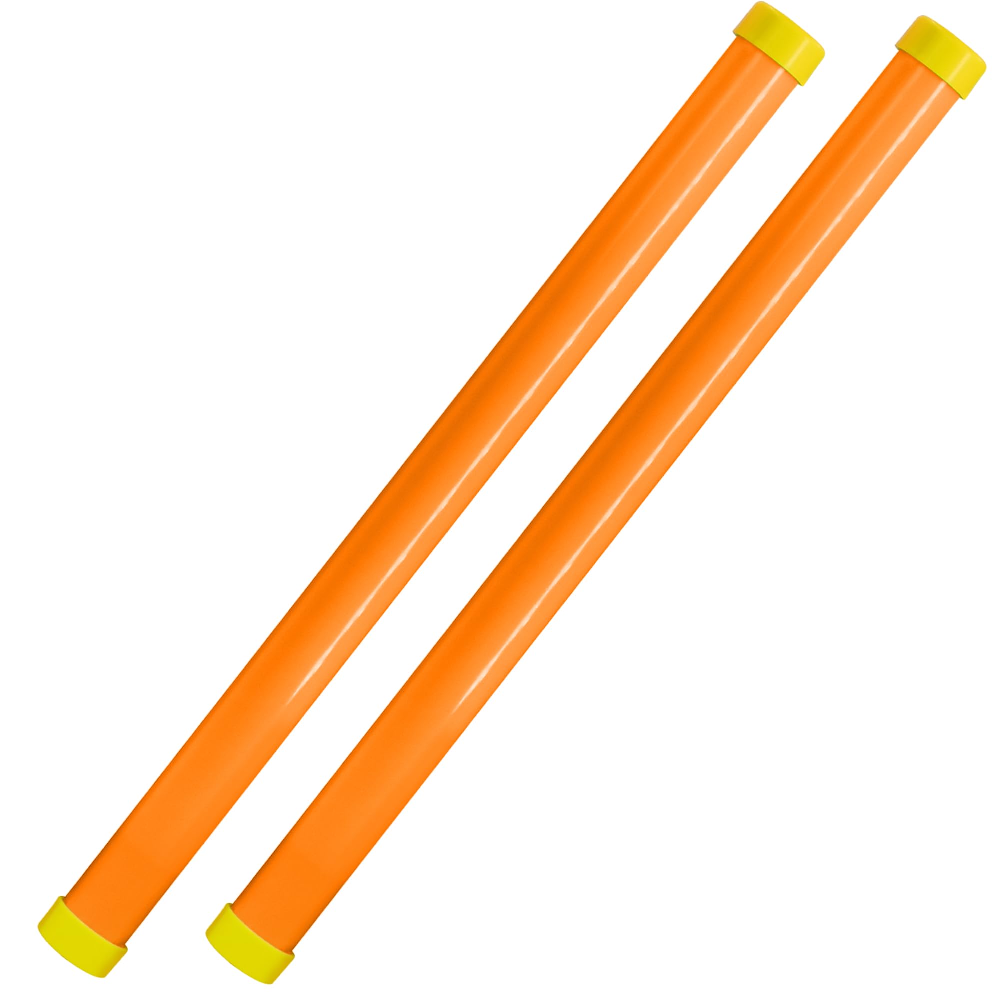 Novelty Place groan tube orange 16-inch two-pack ready for party fun.