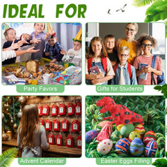 Noveread dinosaur party-favor pack ready for celebrations