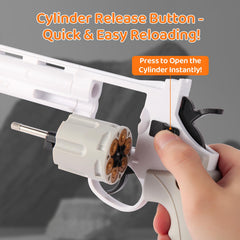NOVOCA revolver demonstrates 32ft precision for outdoor target practice