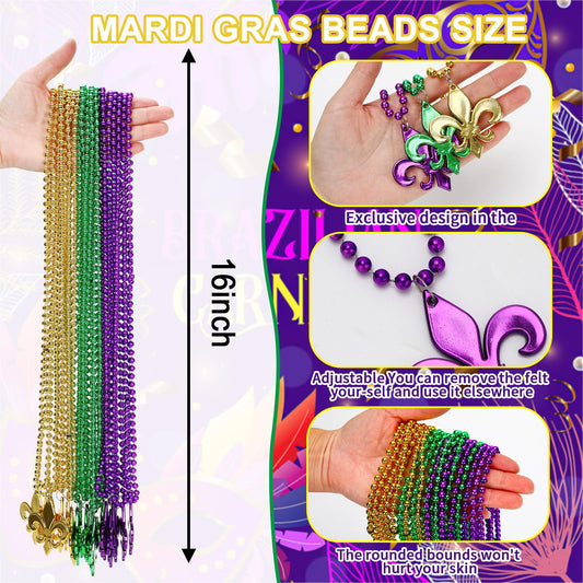 Close-up of iris pendants on NOVWANG beads for vibrant party looks.