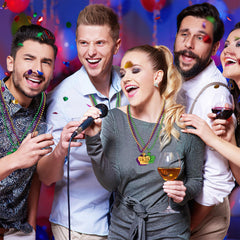 NOVWANG universal-size necklace fits most wearers for easy carnival dressing