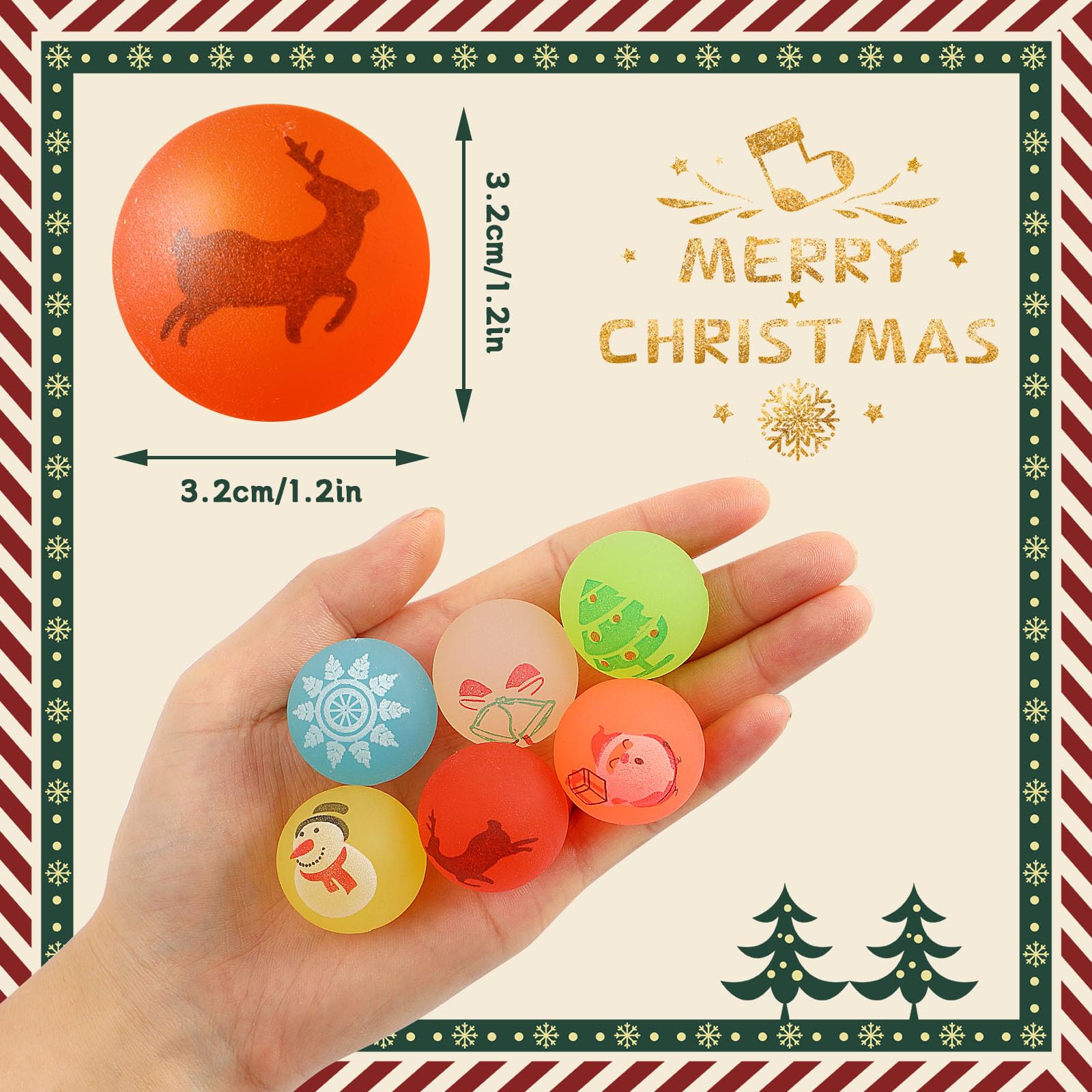 NOVWANG glow balls with fluorescent rubber, durable for active play and easy handling.