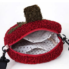 Noy Lacha novelty strawberry design adds charm to outfits and photos.