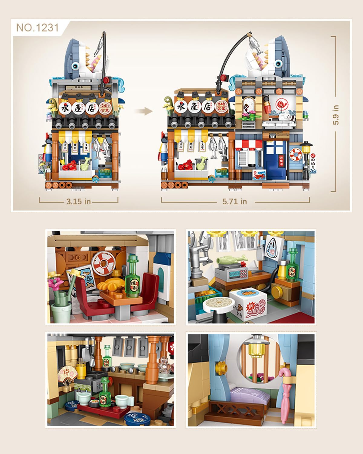 Noziaa Packaging box; attractive packaging for gifting and storage.