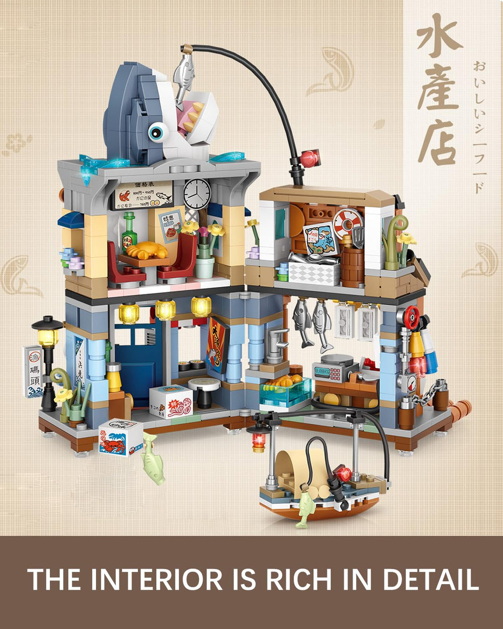 Noziaa Pedestrian scene enhances cooperative play and city-building.