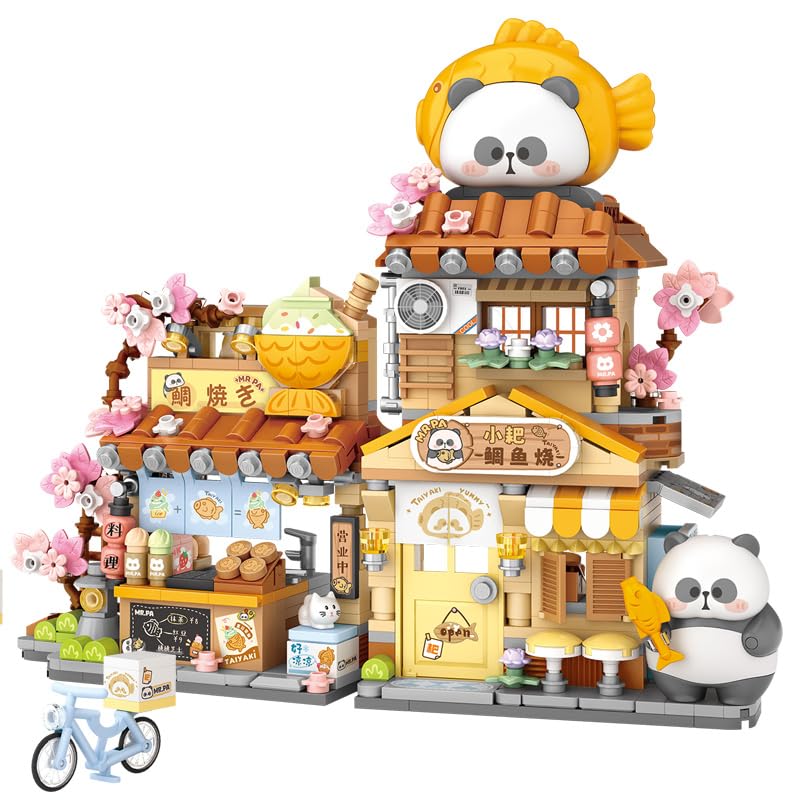 Noziaa Snapper Panda street view assembly highlights a playful diorama for creative play and display.