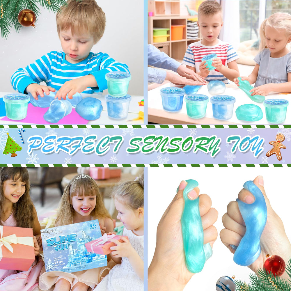 NPNE frozen slime gift box display suggests ideal party filler