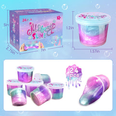 NPNE Mermaid Slime cups in three colors for playful, creative activities.