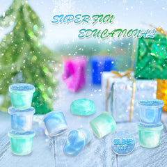 NPNE sky blue slime cup enhances creativity with safe, tactile play.