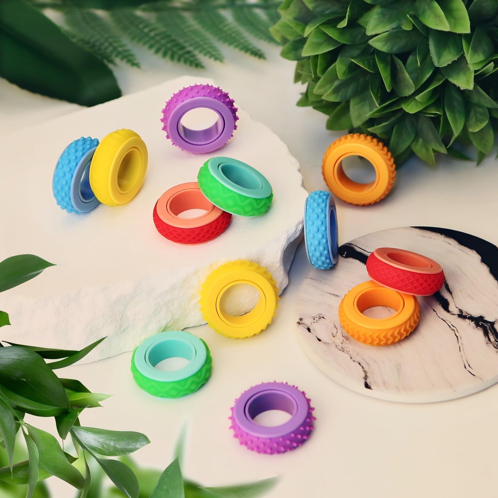 NPPN fidget ring durable core and silicone shell for daily wear.