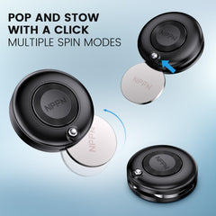 NPPN Wobble Spinner pocket-compact design travels easily for on-the-go fidgeting
