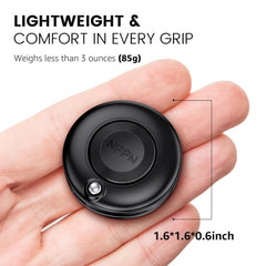 NPPN Wobble Spinner pop-retract metal-piece with tactile click feedback
