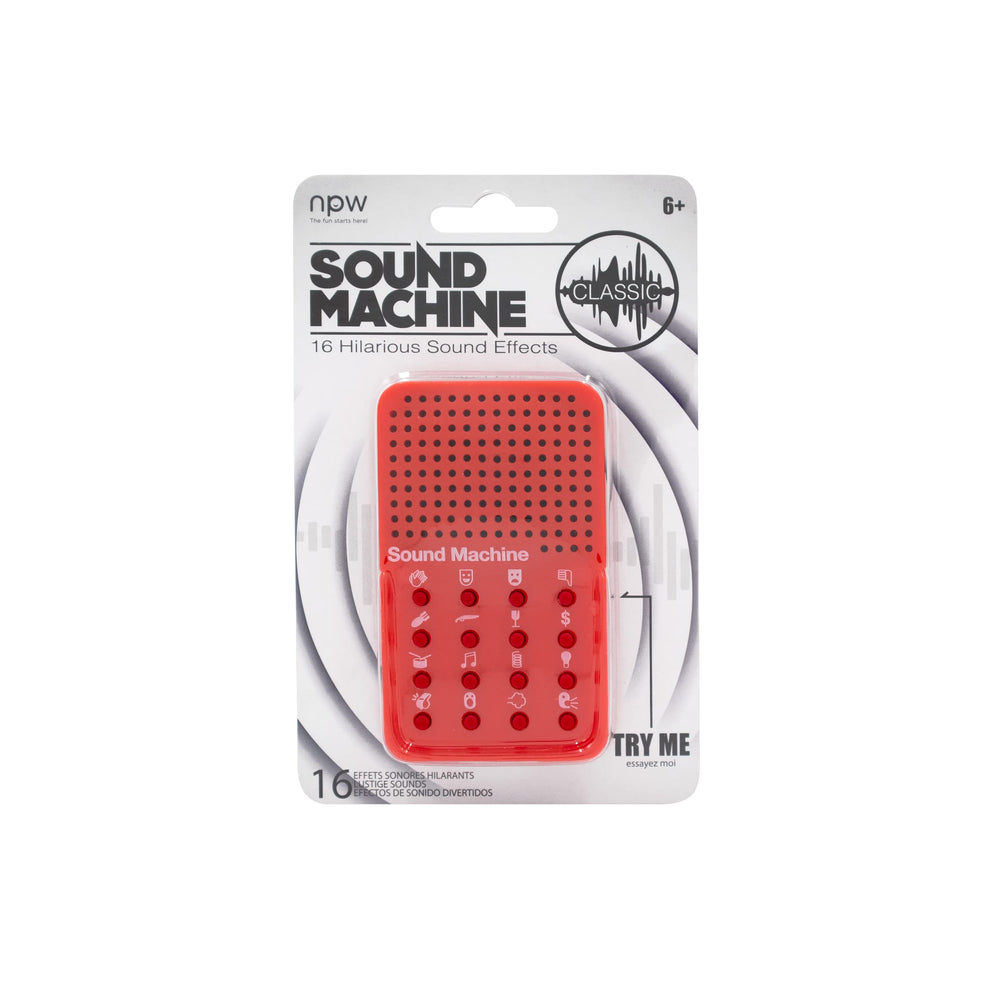 NPW Classic Sound Machine sound bites like applause to liven moments.