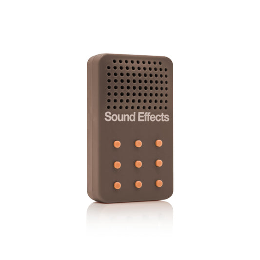 NPW Fart Fanfare sound machine front view, compact prank toy for quick laughs.
