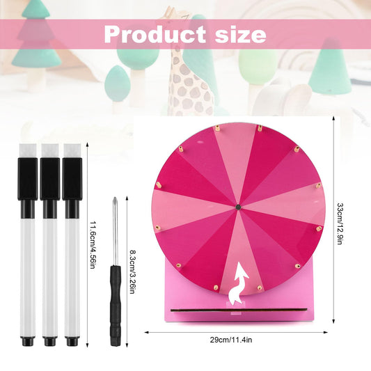 NQEUEPN prize wheel featuring sub-arrow design to enhance party visuals.