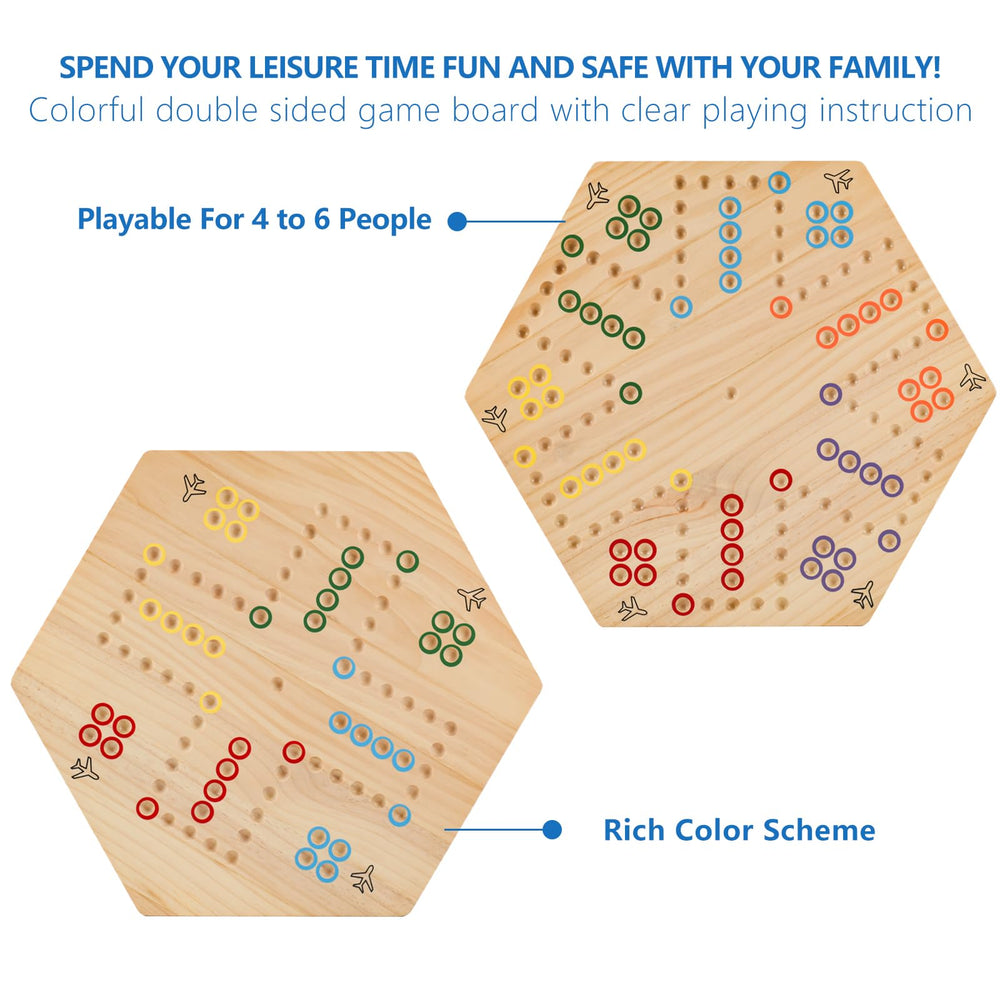 NRZSSN Wahoo board dice set enhances fast-paced play and strategic decisions
