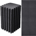 Nuanchu 60-piece interlocking foam puzzle mat in black for safe play at home