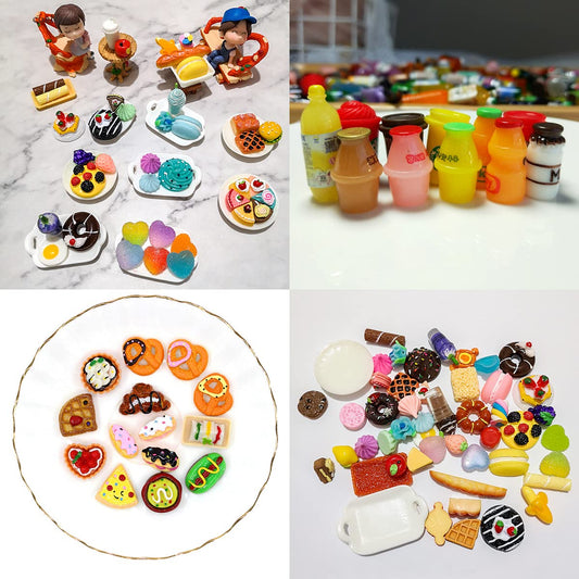 Nuanmu hand-painted drink bottles for mini kitchen scenes