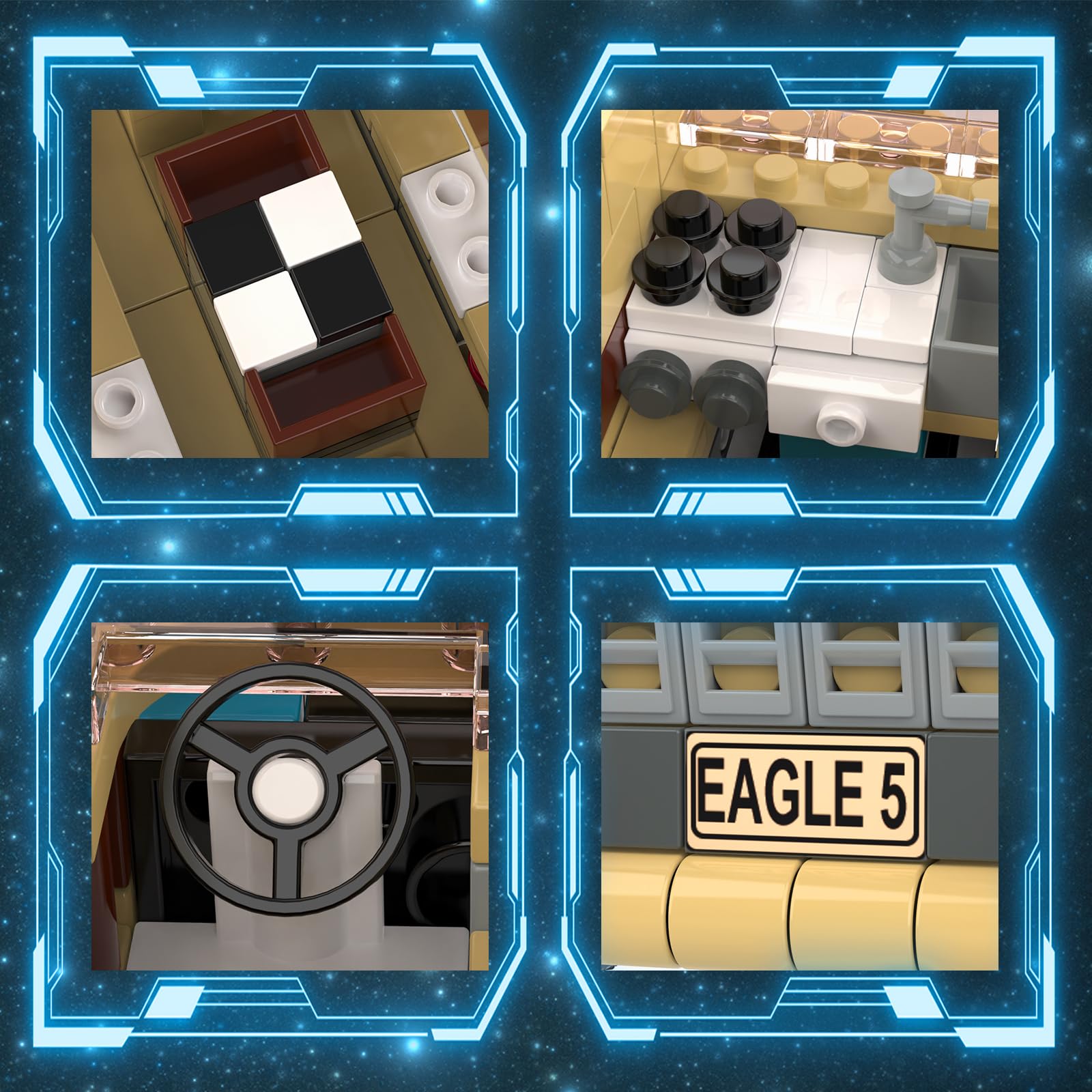Nubee Eagle-5 opening doors for scene recreations