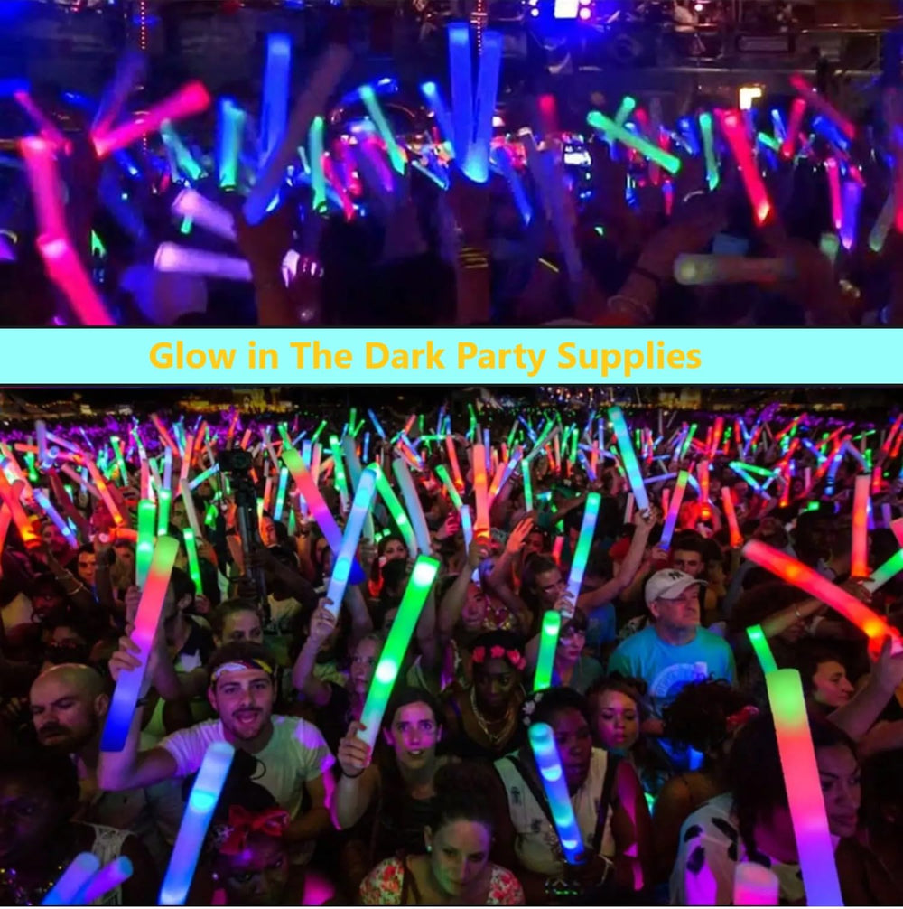 NUDALA blue glow sticks suit festivals and holiday parties.