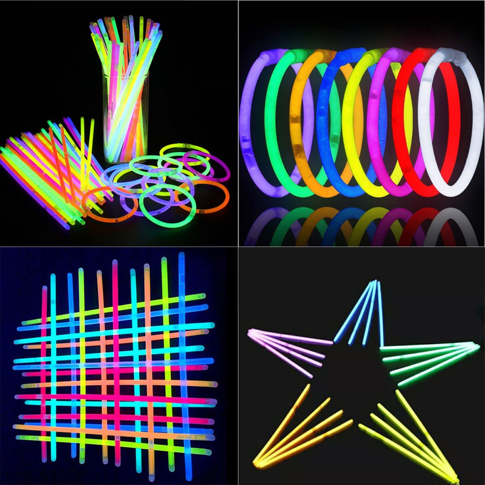 NUDALA night time gift idea glow sticks for celebrations and safety