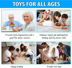 NUENUN push-pop easy-cleaning—reusable silicone toy for home and school.