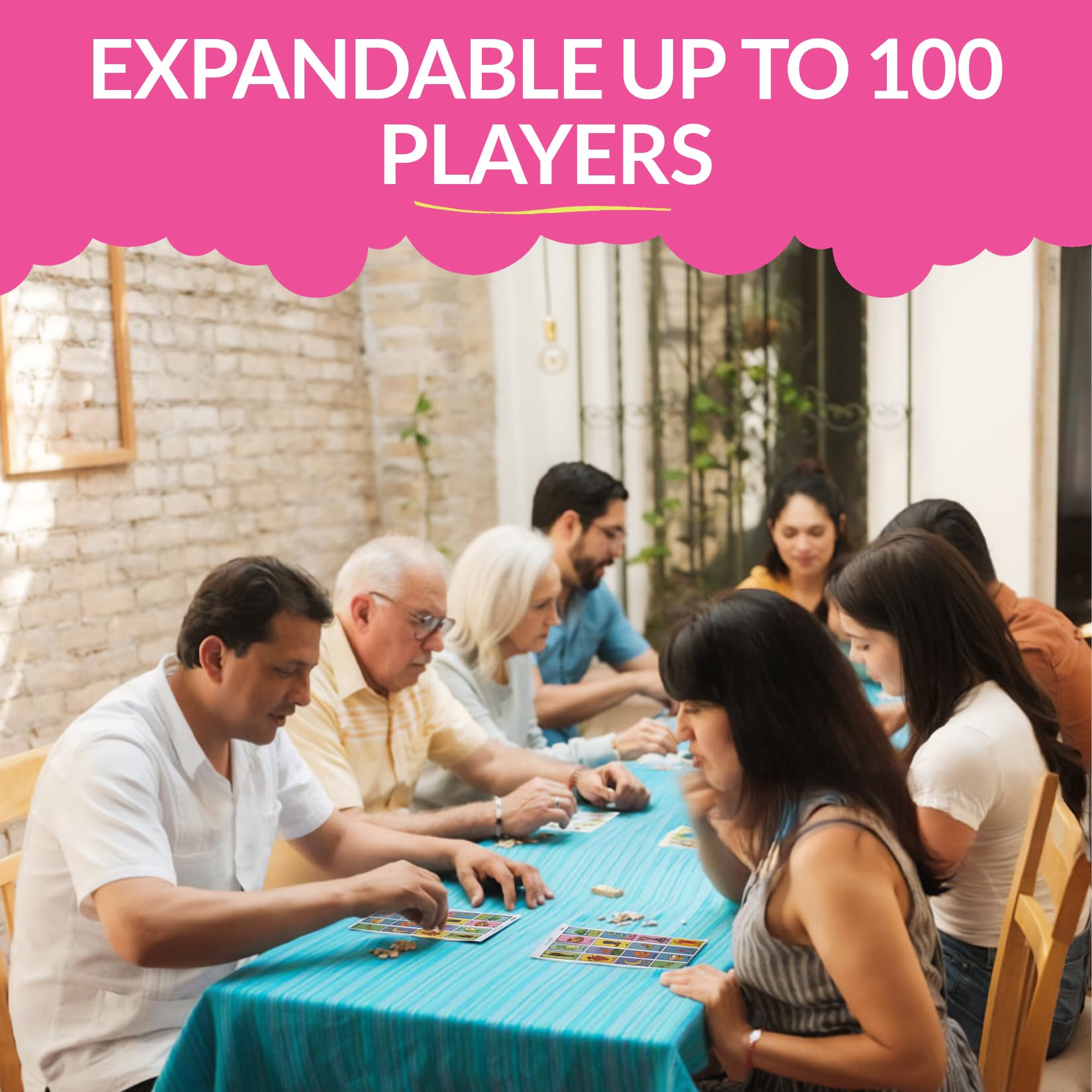 Nuestra Nostalgia classroom-friendly set suitable for parties and family nights
