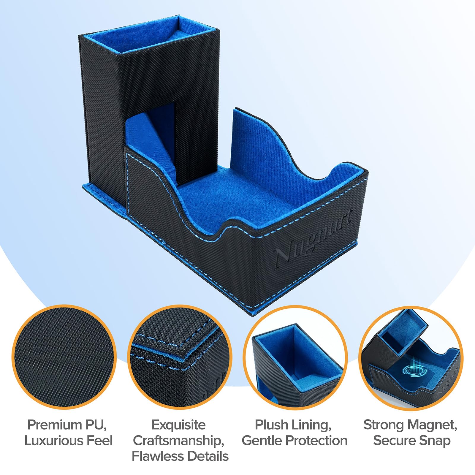 Nugnurt foldable rolling tower is travel-friendly for gaming on the go.