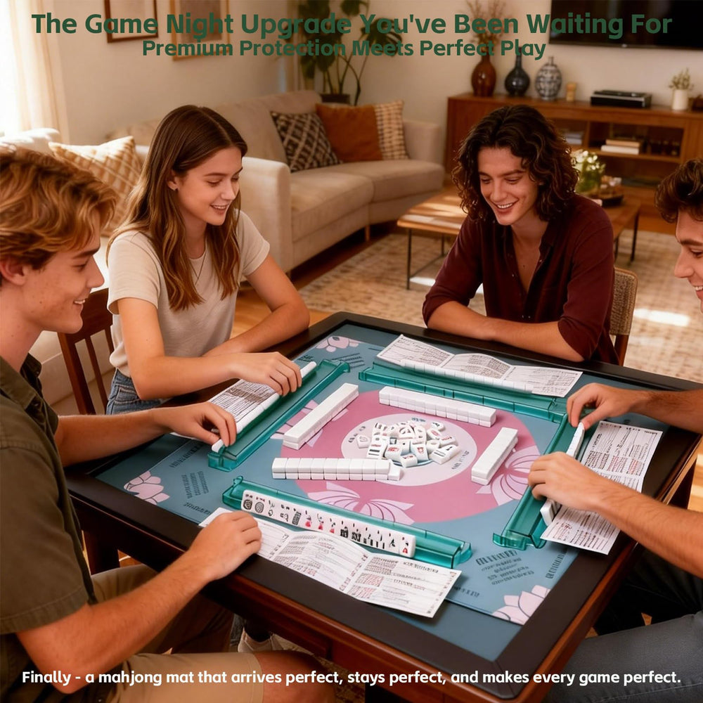 Nugnurt pink mahjong mat is a thoughtful gift for games and gatherings.