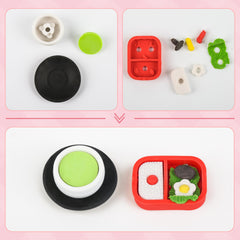 NUJOVI sushi eraser card set, 28 pieces ideal for classroom parties.