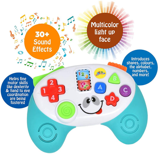 Number 1 in Gadgets baby remote buttons enhance cause-and-effect exploration with engaging sounds.