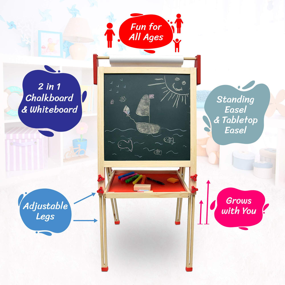 Number 1 in Gadgets deluxe easel dry-erase whiteboard for quick notes