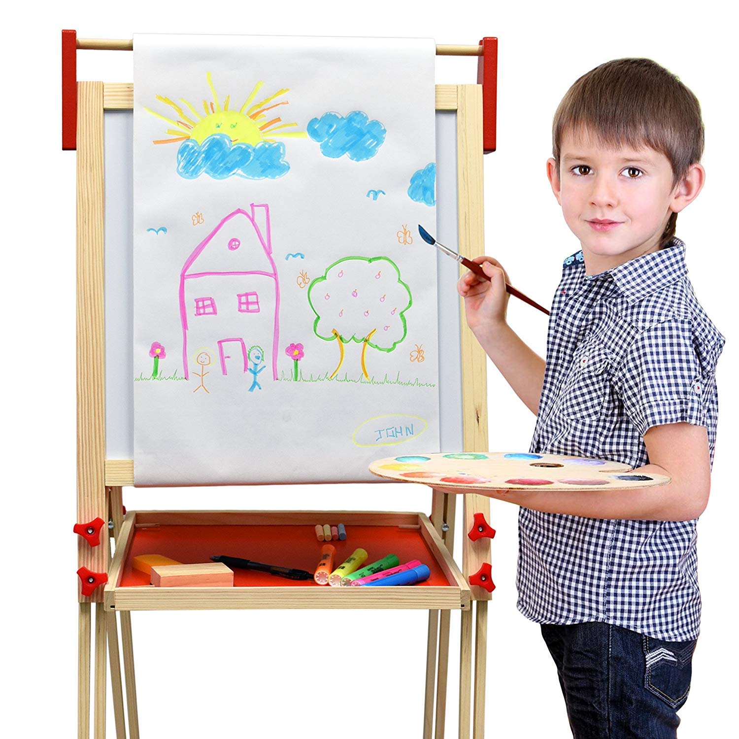 Number 1 in Gadgets deluxe easel height adjustable to growing kids