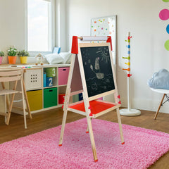 Includes chalks and eraser with Number 1 in Gadgets deluxe easel