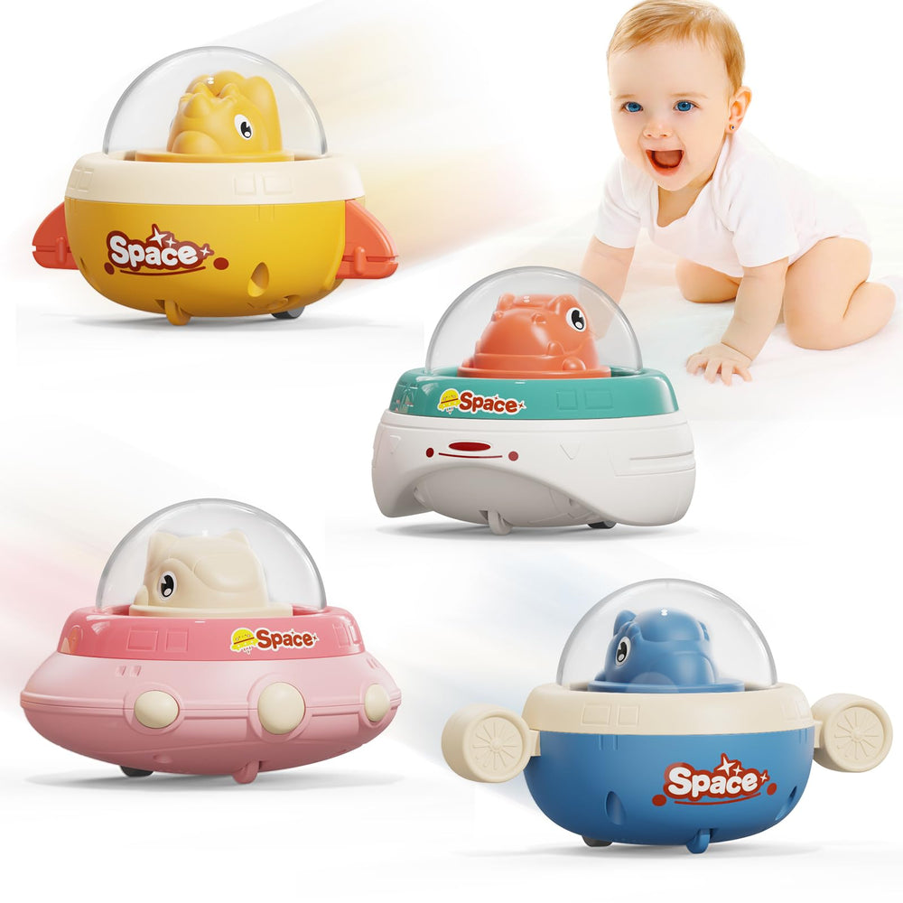 NUMBERFUN Ankylosaurus toy car for toddlers encourages imaginative play