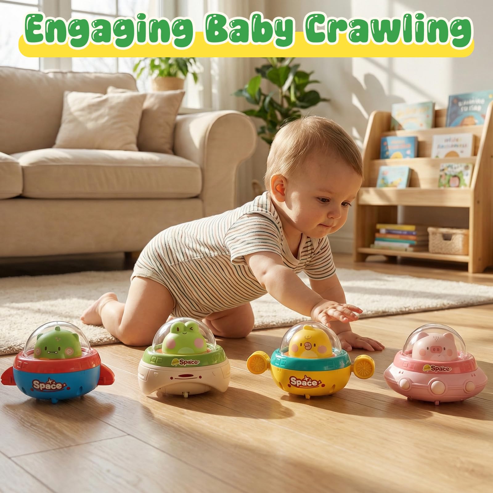 NUMBERFUN handheld toddler toy is easy to carry on trips and baths.