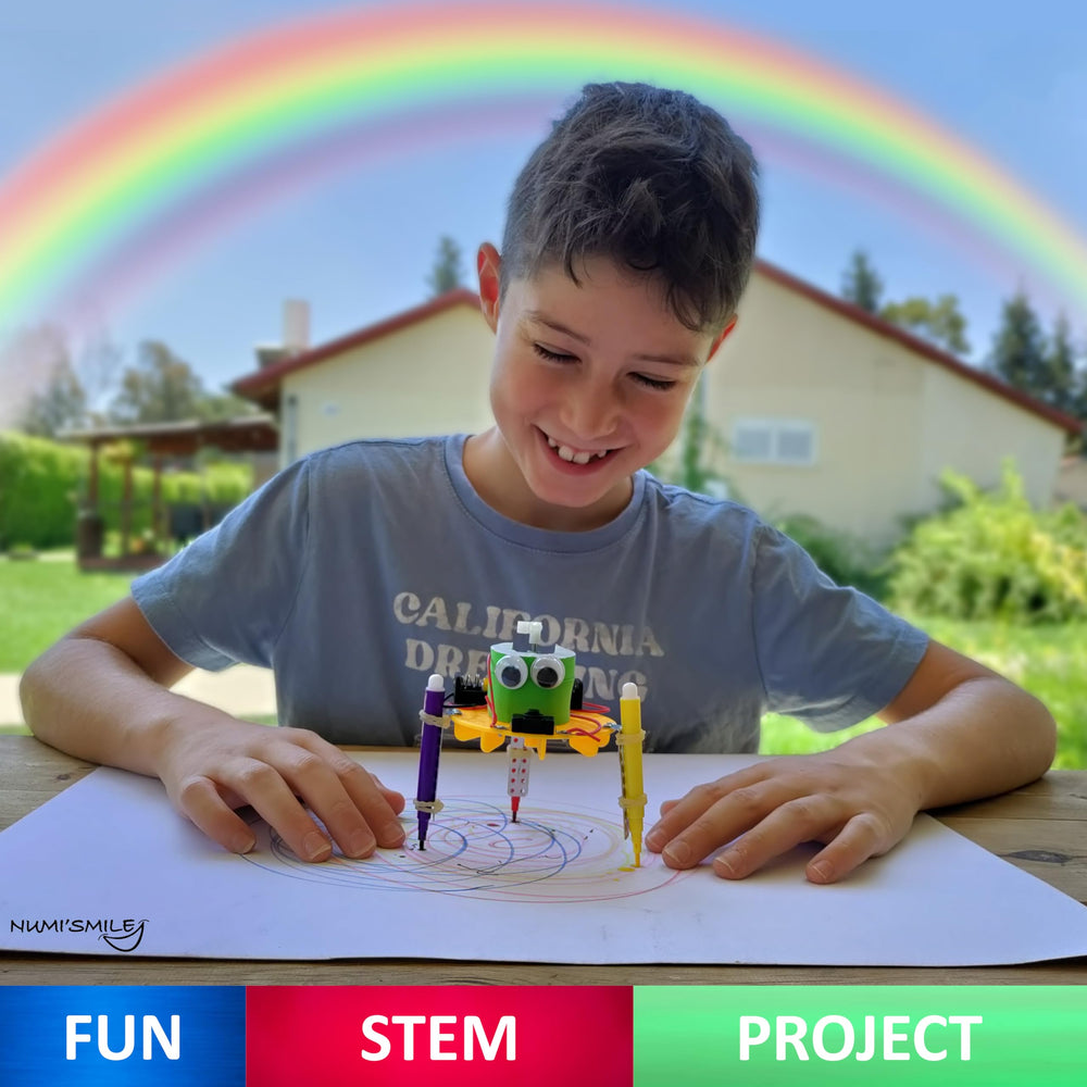 NUMI'SMILE-easy-step-instructions: kid-friendly directions for independent completion