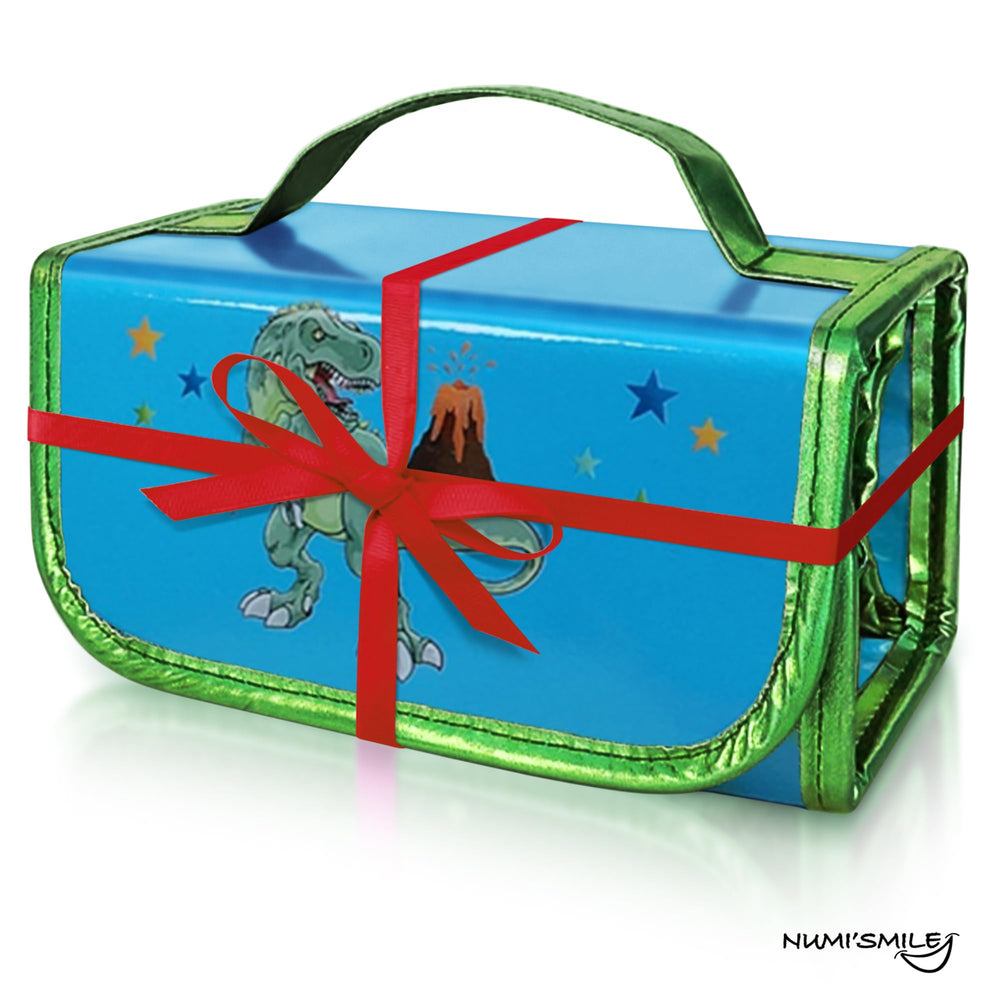 NUMI'SMILE gift-ready dino set ideal for birthdays and holidays