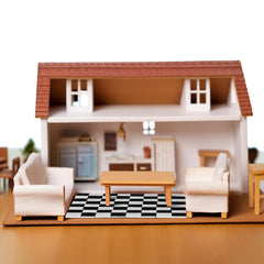 NUOBESTY dollhouse flooring accessory—compact sheets boost realism in miniature rooms.