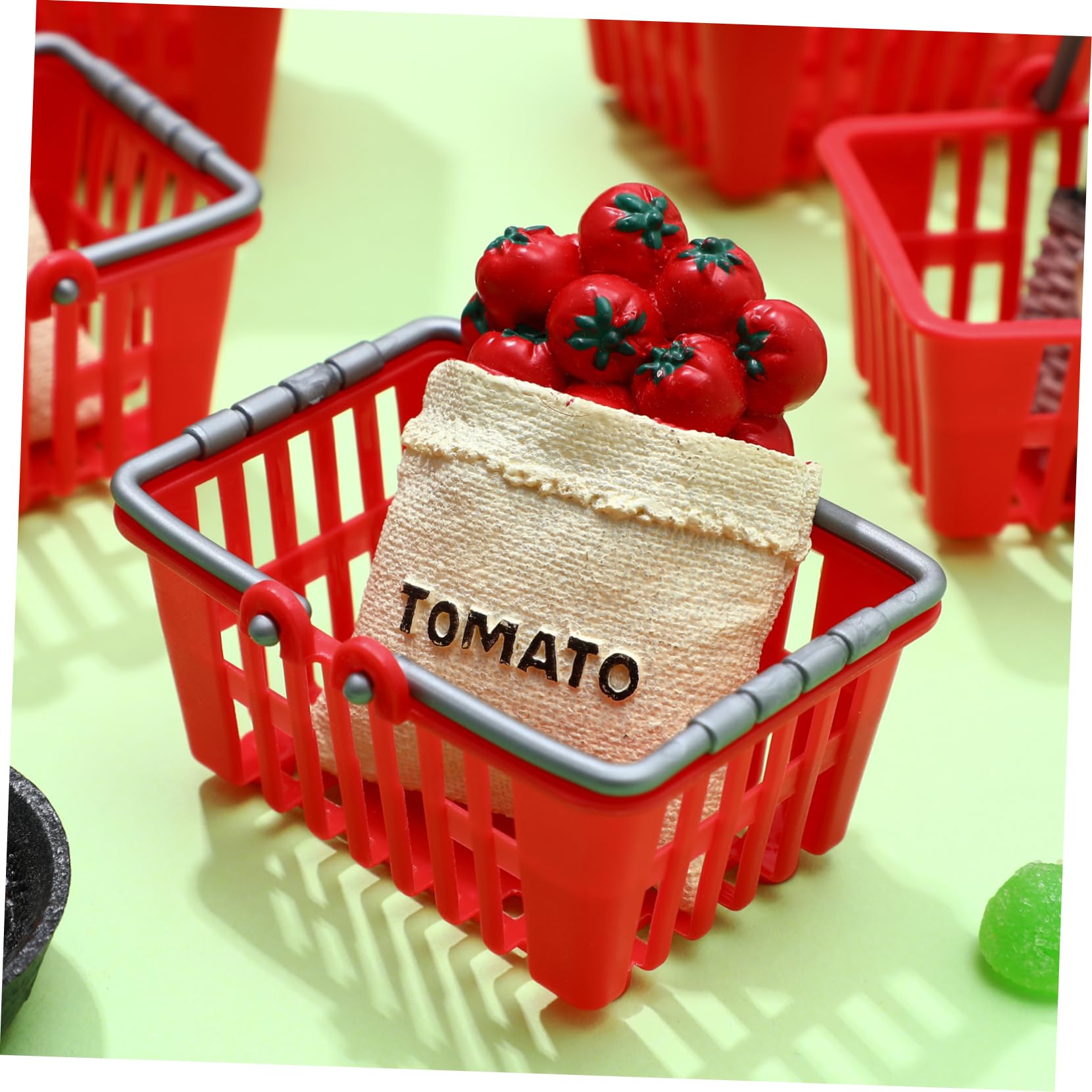 NUOBESTY dollhouse mini basket set, packaging, great accessory